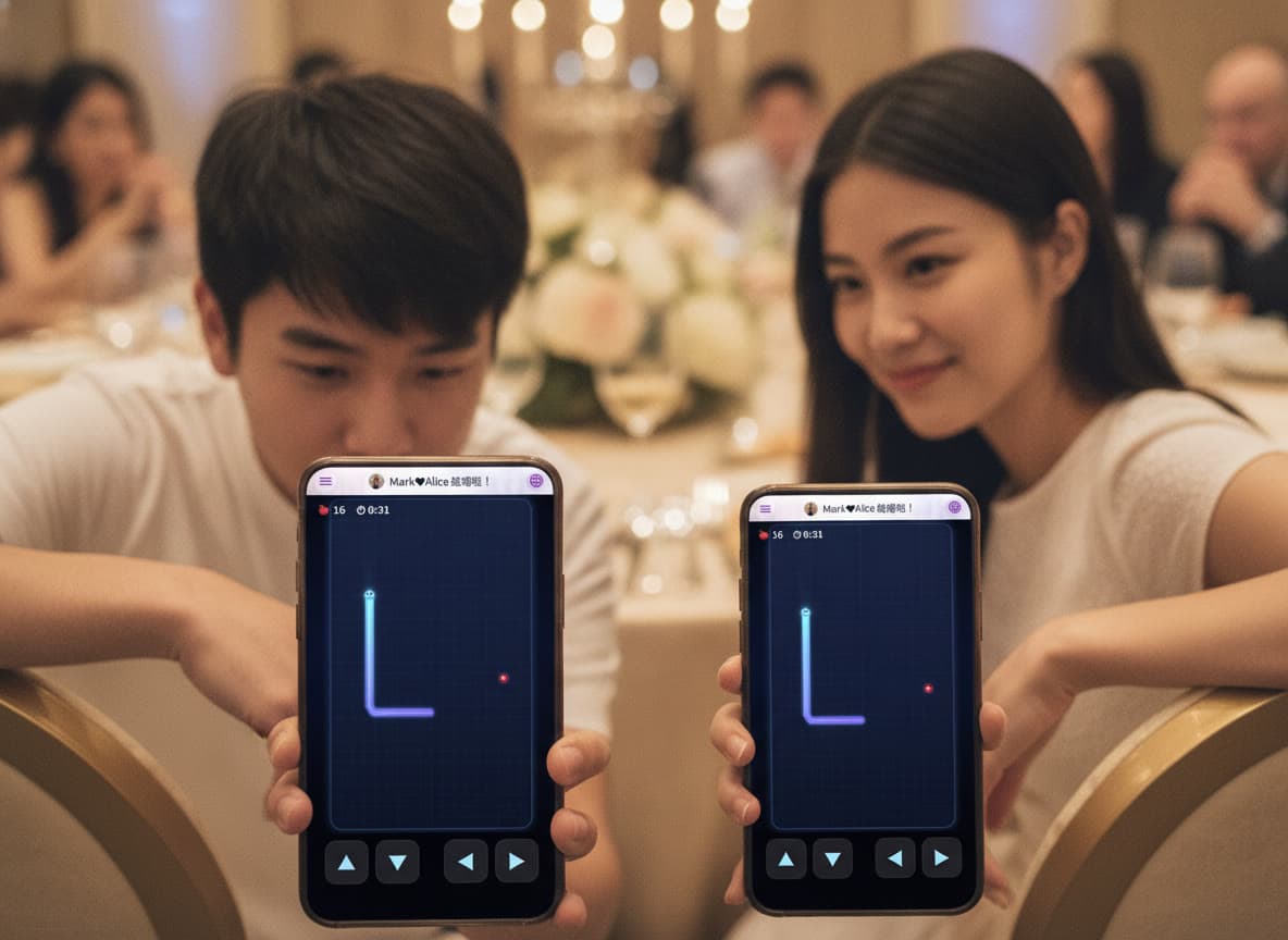 Intuitive arrow controls — friends start battling instantly